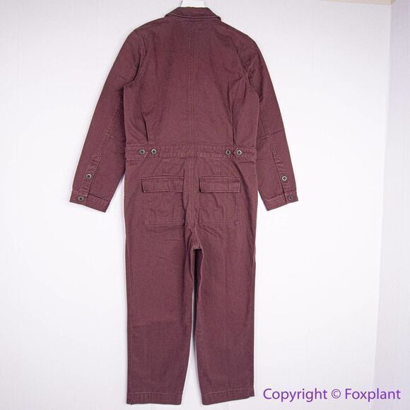 NEW Madewell Petite Warm-Brushed Signature Coverall Jumpsuit, Petite XS - Picture 9 of 16